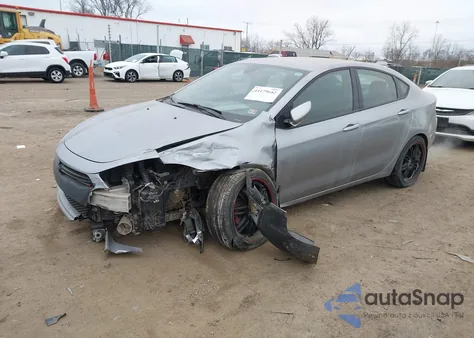 2015 Dodge Dart Sxt из США, поврежденный, VIN 1C3CDFBB1FD117238